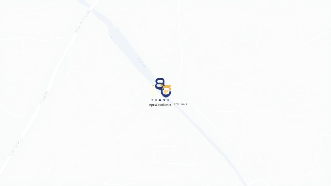 Static map of our office location